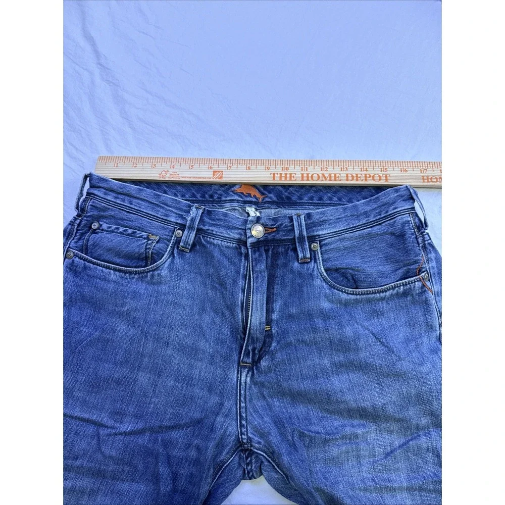 Tommy Bahama Mens Jeans Standard 33/32 relaxed Casual Fit Denim Blue